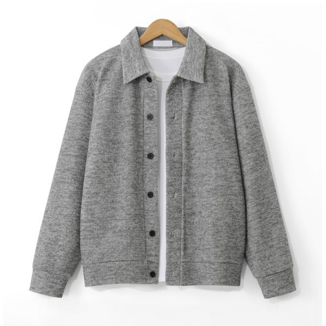 엠엔씨 MNC 빅사이즈 오버핏 카라넥가디건 (MDCD253RR)