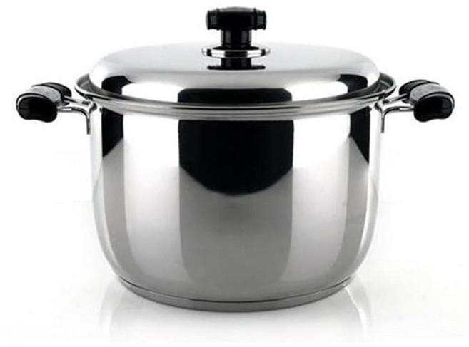 퀸센스 인덕션 곰솥 냄비 찜냄비 들통 3중바닥 38cm, 1개