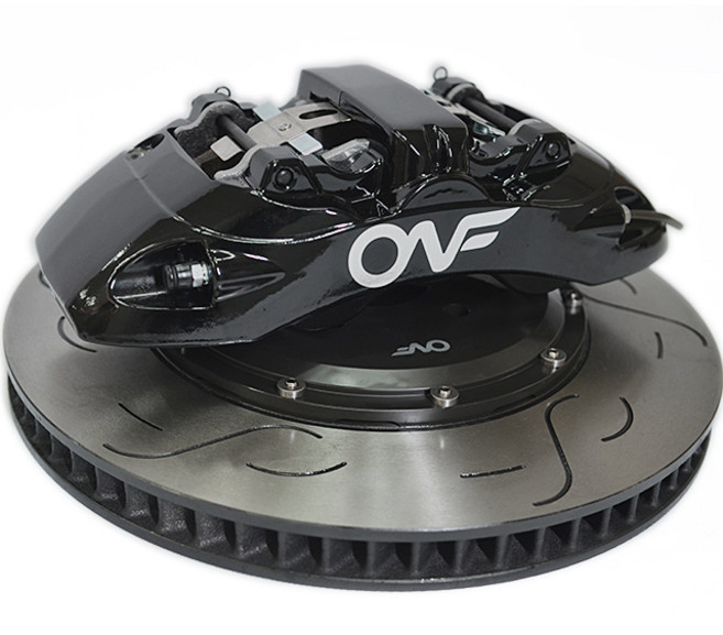 모하비 더마스터 온프 6P 브레이크 세트 튜닝스티커포함 검사통과 경량380디스크로터, 파랑, 오렌지골드, 1개