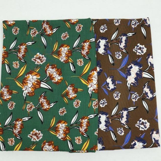 린넨 30수 2종, 150cm x 90cm 1마, 파랑플라워