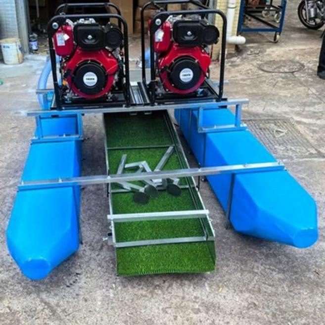 사금 채취 장비 접시 휴대용 골드러시 슬루이스, 6인치 이중 동력 디젤 골드 보트, 기본 모델명/품번