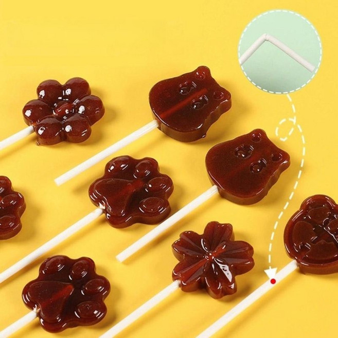 배즙 목캔디 환절기 롤리팝 목건강 추억의 간식 JIKTEM BW4070409, 120gx4봉 약 80개, 1개