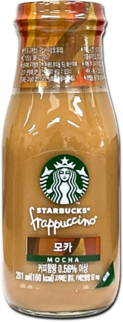 스타벅스 프라푸치노 모카 병 카페라떼, 281ml, 16개