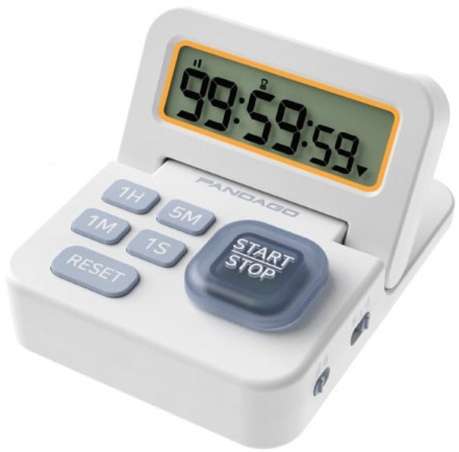 품질 좋고 가심비 뛰어난 / 판다고 공부타이머 스터디 타이머 / 지금 나에게 필요한 MUST HAVE 아이템, 1개, 화이트