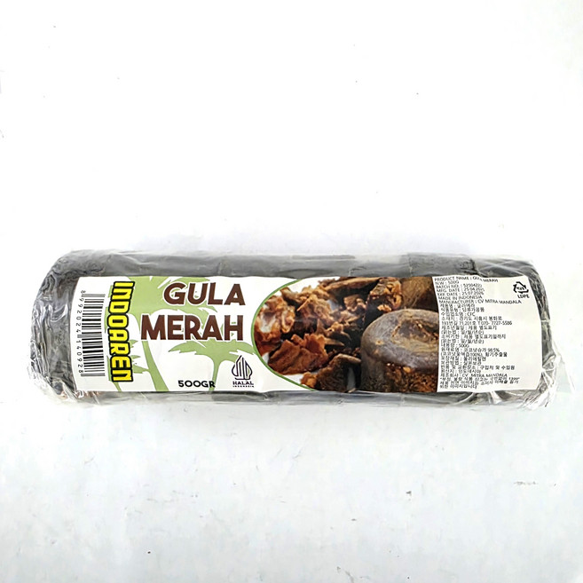 인도네시아 굴라메라 GULA MERAH, 1개, 500g