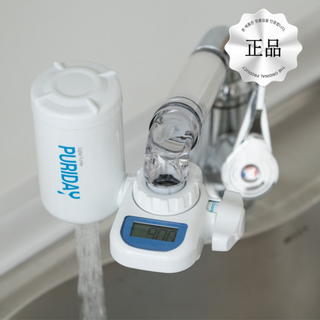 라온스 싱크대 수도꼭지 무전원 정수기, 핸디형[본품+필터+핸디커넥터]