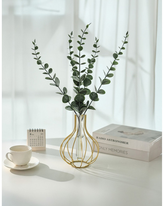 도노하우스 유칼립투스 조화 & 화병 세트