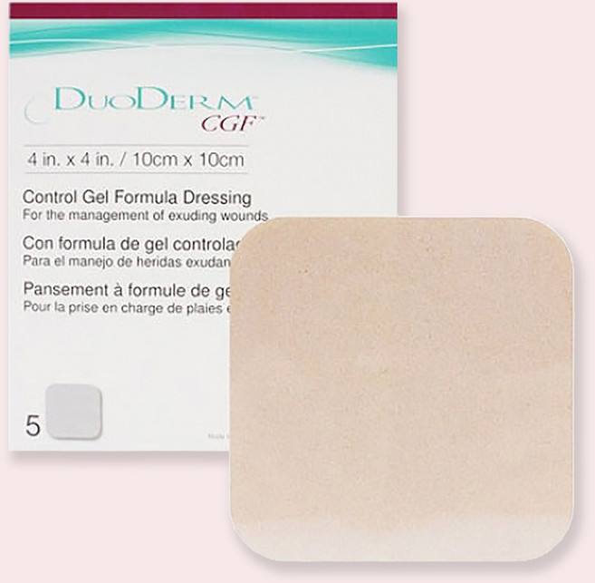 듀오덤 Duo Derm CGF 종류별 (두꺼움) 상처 보호테이프 2차치유하이드로겔창상피복재, 1세트, 5개입