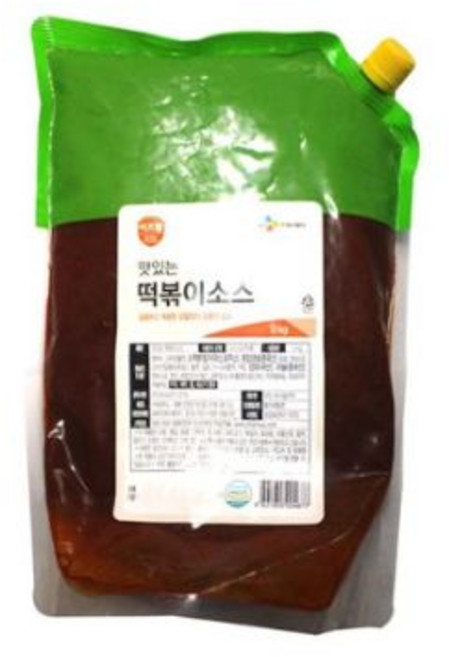 이츠웰CJ 맛있는 떡볶이 소스 2kg