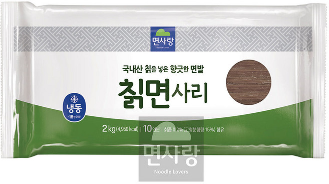 면사랑 칡냉면 2kg 칡냉면사리 10인분, 1개