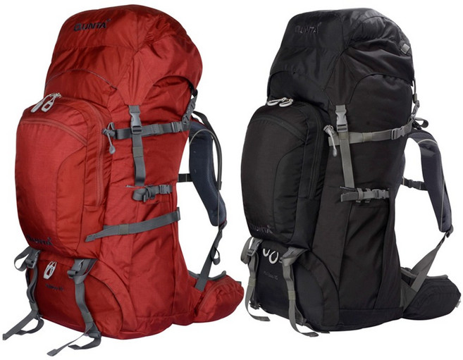 쿤타 말리부 45L 백패킹배낭 등산 캠핑 낚시, 와인