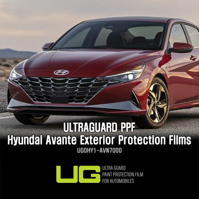 울트라가드 PPF 현대 아반떼 CN7 전용 보호필름 스크래치 방지 도장면 실드 (트렁크 도어 주유구 헤드램프) 셀프 DIY, 8.필러 세트 (MPF), 1개
