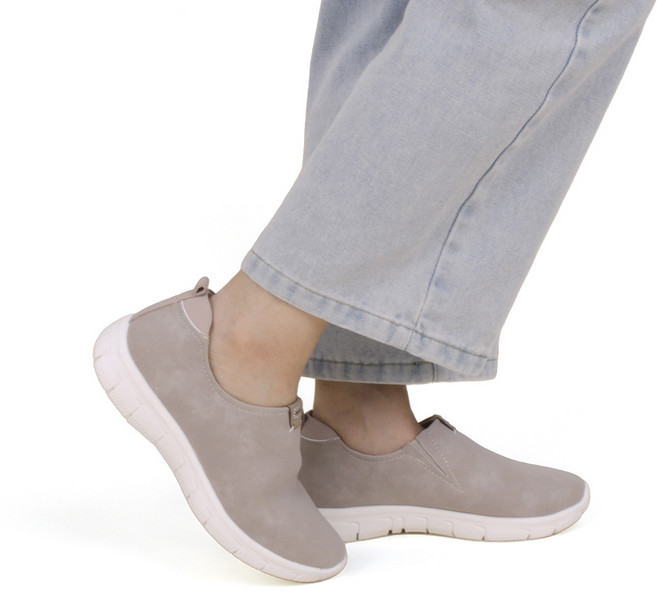 여성 nature sole 심플릿 스니커즈 여자 슬립온