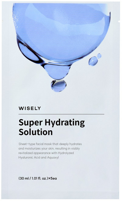 와이즐리 히알루론산 수분 마스크 30ml, 1개, 10개입
