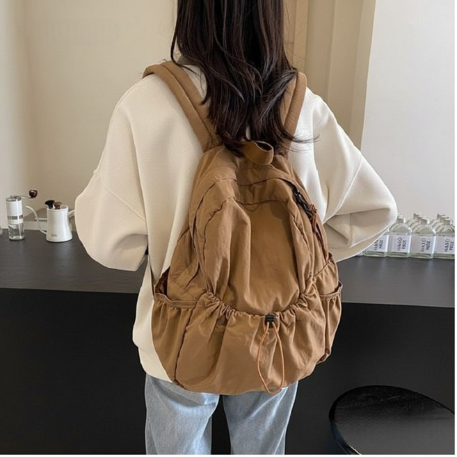 HVNLY 초경량 나일론 스트링 백팩