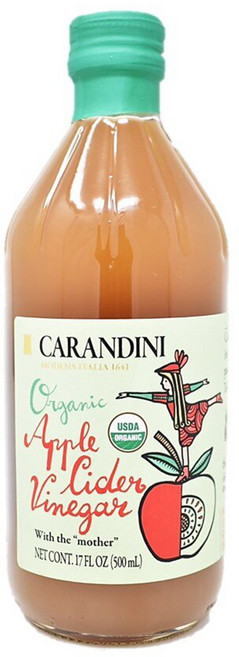 카란디니 유기농 사과식초, 500ml, 1개