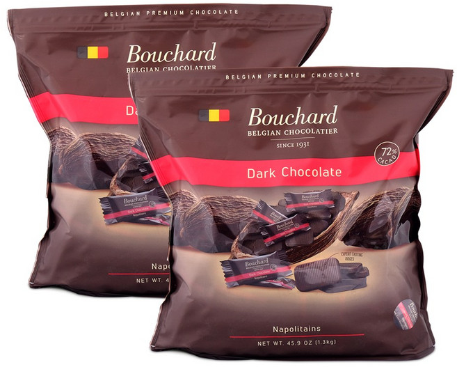 부샤드 다크초콜릿 1.3kg, 2개