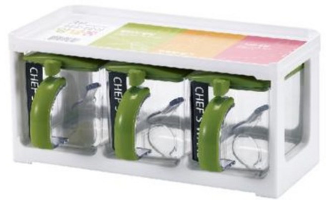 동양 셰프웨어 양념세트 3p 1단, 1개