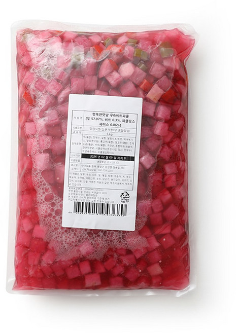 아워홈 행복한맛남 무&비트피클, 1개, 단품