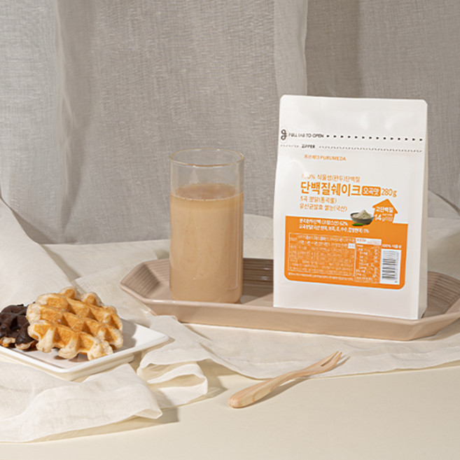 두레생협 오곡맛 단백질 쉐이크 (280g) 물에잘녹는 통곡물 식물성단백질, 1개
