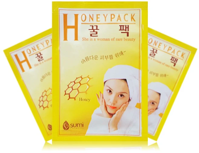 수미화장품 수미 일회용 마사지 팩 꿀팩 10ml, 4개, 20개입 - 쿠팡