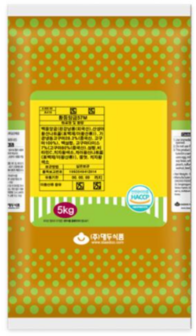 대두식품 황등앙금 57M 5kg, 2개