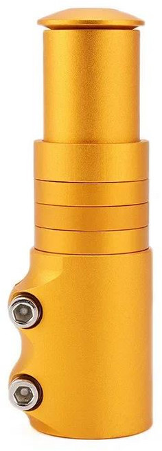 자전거 줄기 포크 자전거 핸들 바 확장 라이저 상승 자전거 어댑터 내구성 MTB 전원 산악 자전거 자전거 부, [03]Yellow, 1개