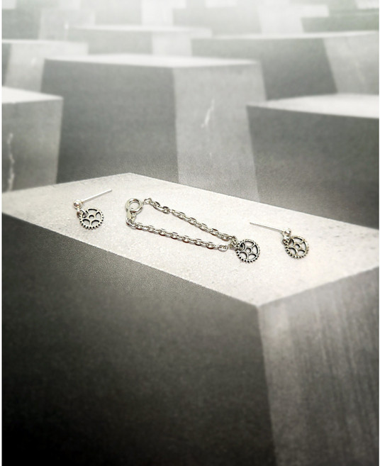 차일드휠 목걸이/귀걸이.세트 선택1(단품구매가능)-옴므/남자/볼드/다크닝 스타일(인형목걸-옴므/남자/볼드/다크닝 스타일-포피파커 미미제니 패션로얄티 인형목걸이 모모꼬 인형용악세서리, 귀걸이, 1개