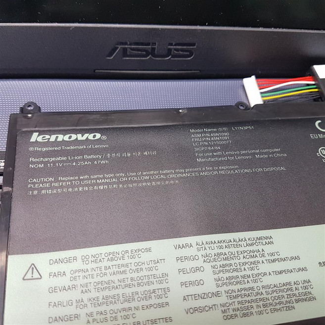 Lenovo L11N3P51 筆記型電腦電池, 1個, T430U內置電池 保固一年