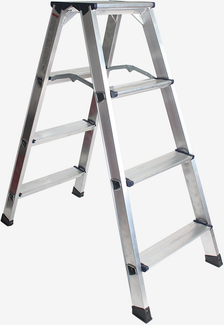 4단 A형 가정 산업용 휴대용 광폭 알루미늄 사다리 (SY-914), 1개