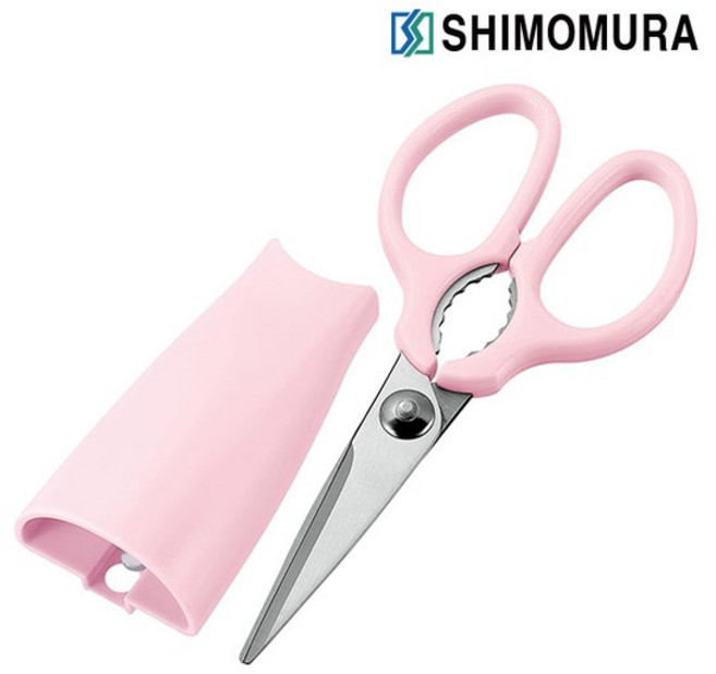 핑크 스텐딩 주방가위 (PC-401)