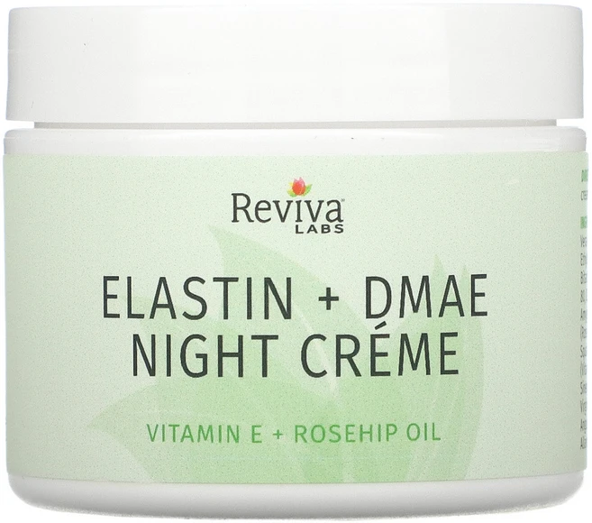 Reviva Labs 엘라스틴 + DMAE 나이트 크림 55g(2oz) 2팩, 1개 - 쿠팡