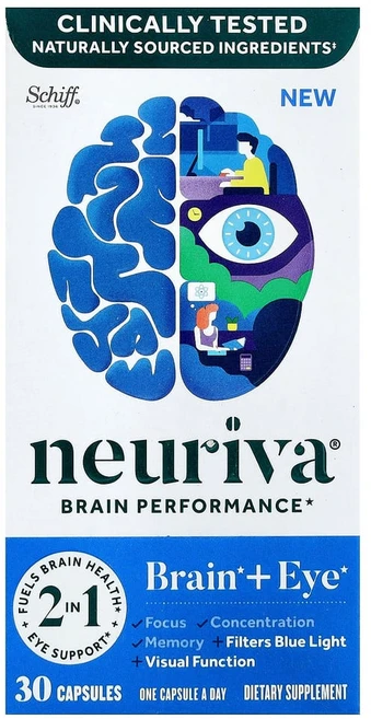 쉬프 Neuriva 브레인 퍼포먼스 30 캡슐, 1개, 30정 - 쿠팡
