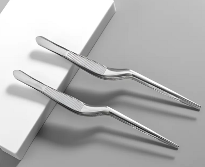 토브몰 스테인리스 귀지집게 핀셋 귀청소 도구 정밀 집게, 1개, 1세트