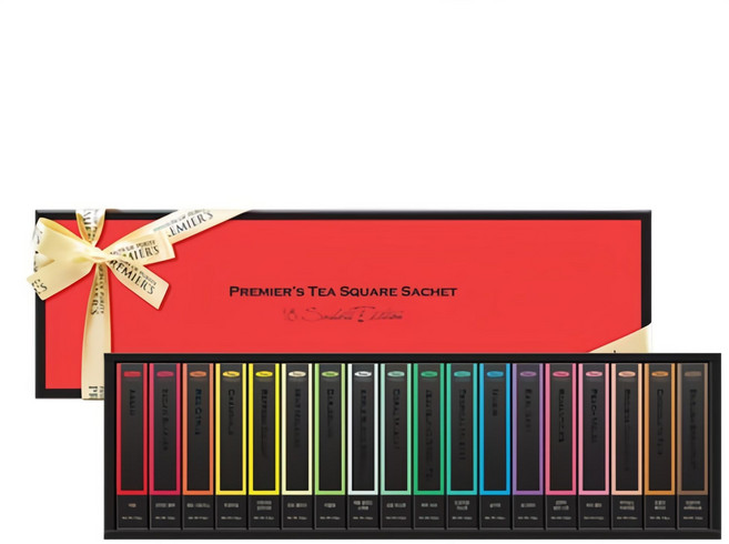 프리미어스 티백 에디션 선물세트, 18종, 1세트