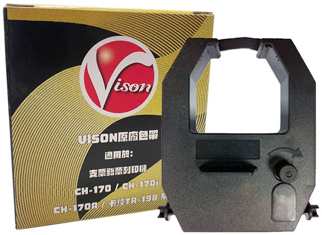 Vison CH-170/CH-170i 支票列印機專用原廠色帶, CH-170/CH-170i 支票列色帶, 1個