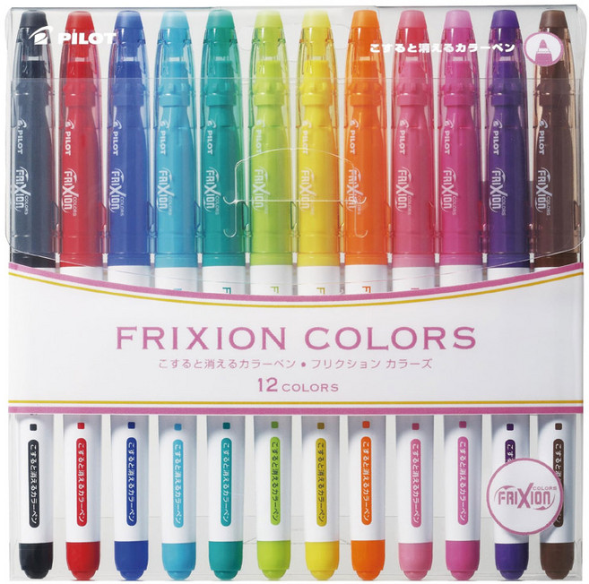 파이롯트 파이롯트 프릭션 컬러즈 컬러펜 12색 (SFC-120M-12C)