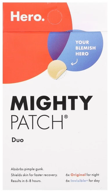 히어로 코스메틱스 마이티패치 듀오 오리지널 6개 인비저블 6개 HRO-46800 - 쿠팡
