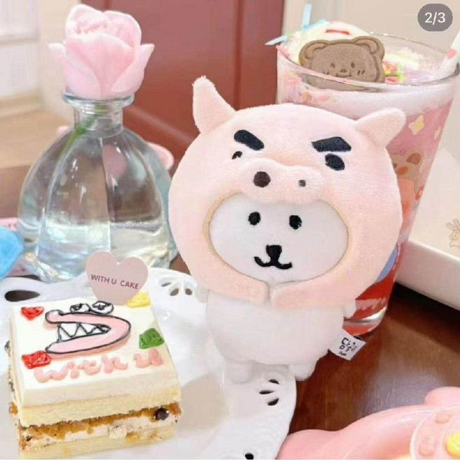 10cm 인형 13cm 외계 아이돌 솜인형옷 귀여운 자조곰 솜인형 고양이 모자 인형옷 솜깅이, 앵그리 피그 헤드 커버