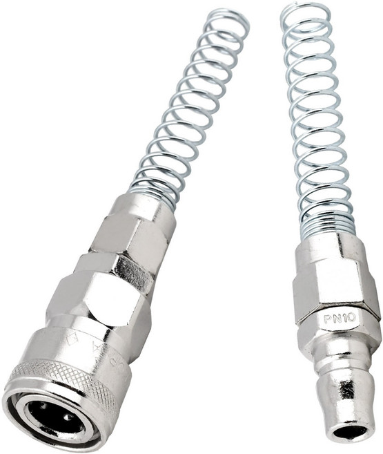 믿을수있는 국산 에어카플러 SN08 + PN08 세트 우레탄에어호스 8mm용 너트타입 콤프레샤부속 꼬임방지