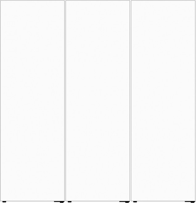 LG 컨버터블 패키지 오브제컬렉션(냉장/냉동/김치전용고) XYZ324GQ3S, 에센스화이트