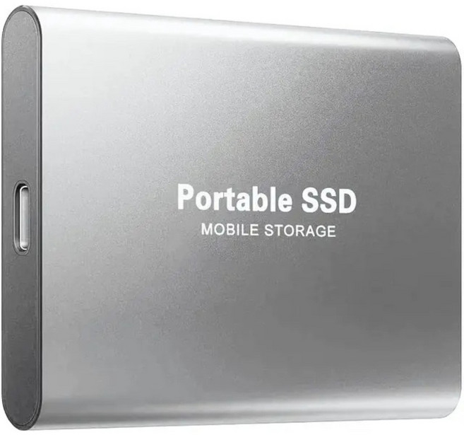 노트북 데스크탑용 외장 하드 드라이브 1.8 인치 디스코 듀로 외장 USB 3.0 C타입 SSD 500GB 1TB 2TB, 은