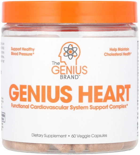 아이허브 Genius Heart 베지 캡슐 60정, 1개 - 쿠팡