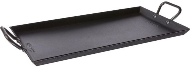 Lodge 카본 철판 그리들 18인치 검정, 18 Inch_Griddle, 1개