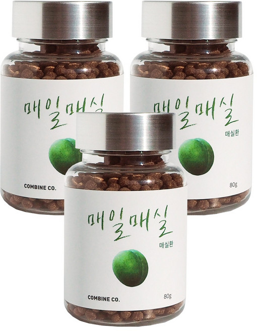 황매실로 만든 매일 매실환, 80g, 3개