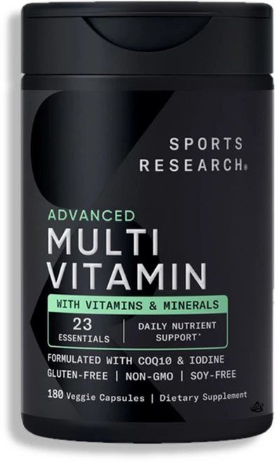 Sports Research 스포츠 리서치 어드밴스드 멀티비타민 180, 1개, 180정 - 쿠팡