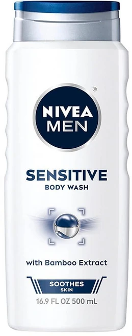 Nivea 남자 바디 워시 센시티브 500ml(16.9온스), 1, 500ml - 쿠팡