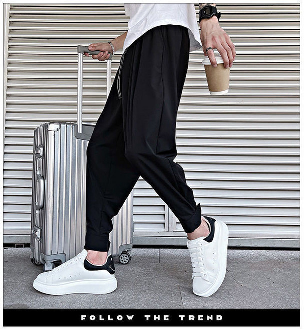 2022 년 봄과 여름 바지 느슨한 조커 레깅스 캐주얼 바지