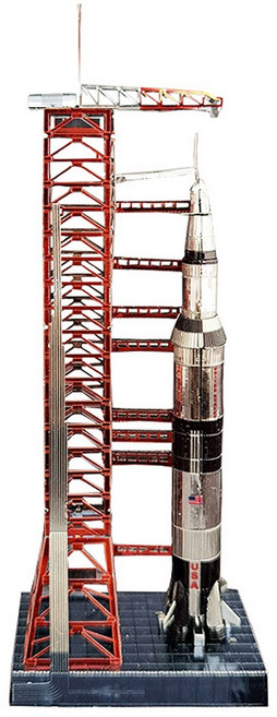 [알꿀밤-메탈퍼즐-우주과학] 우주위성 발사대-컬러, 1개