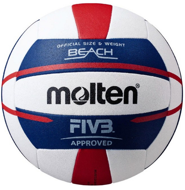 molten 排球 5號排球 沙灘排球 合成皮排球 V5B5000, 1個, 5號球 沙灘排球【超取最多4顆】